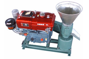 120A flat die pellet press