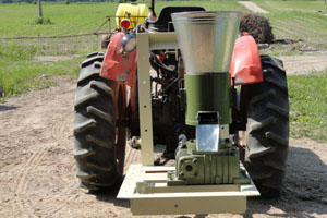 PTO pelletizer machine