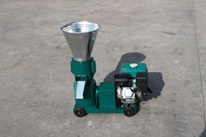 gasoline engine pellet machine